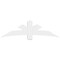 Ekena Millwork Alberta Architectural Grade PVC Gable Bracket, 72"W x 21"H x 6"D x 6"F, 7/12 Pitch GBP072X21X0606ALB00 - alternate 4